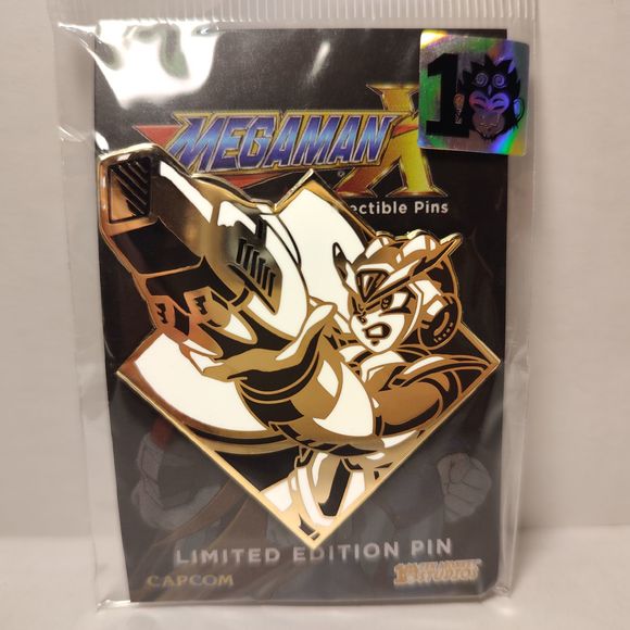 Mega Man X Limited Edition Enamel Pin Official Capcom Collectible - Picture 1 of 2